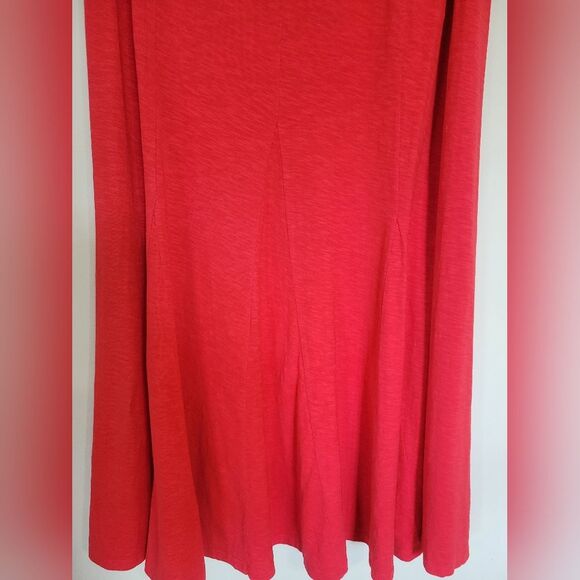 Tommy Bahama Pink Arden Jersey Godet Maxi Skirt Size XL - Picture 2 of 6